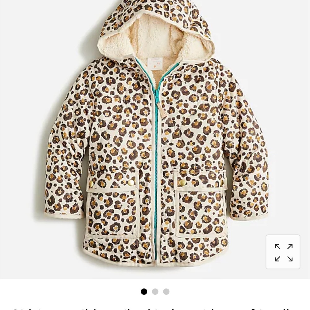 Crewcuts Girls Reversible Fleece Jacket